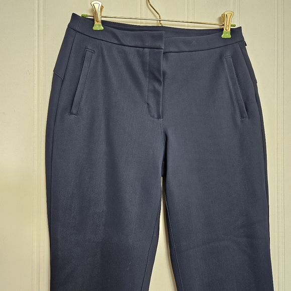 Lululemon On The Move Pant Womens Size 6 Navy Blue Tailored Mid Rise Athleisure - Picture 3 of 16